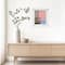 Cool Modern Frames Clear Acrylic Float Frame with Silver Hardware